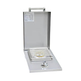The Bali Grill Island 7.5 Ft with 32" 4-Burner Grill, Side Burner & Backsplash