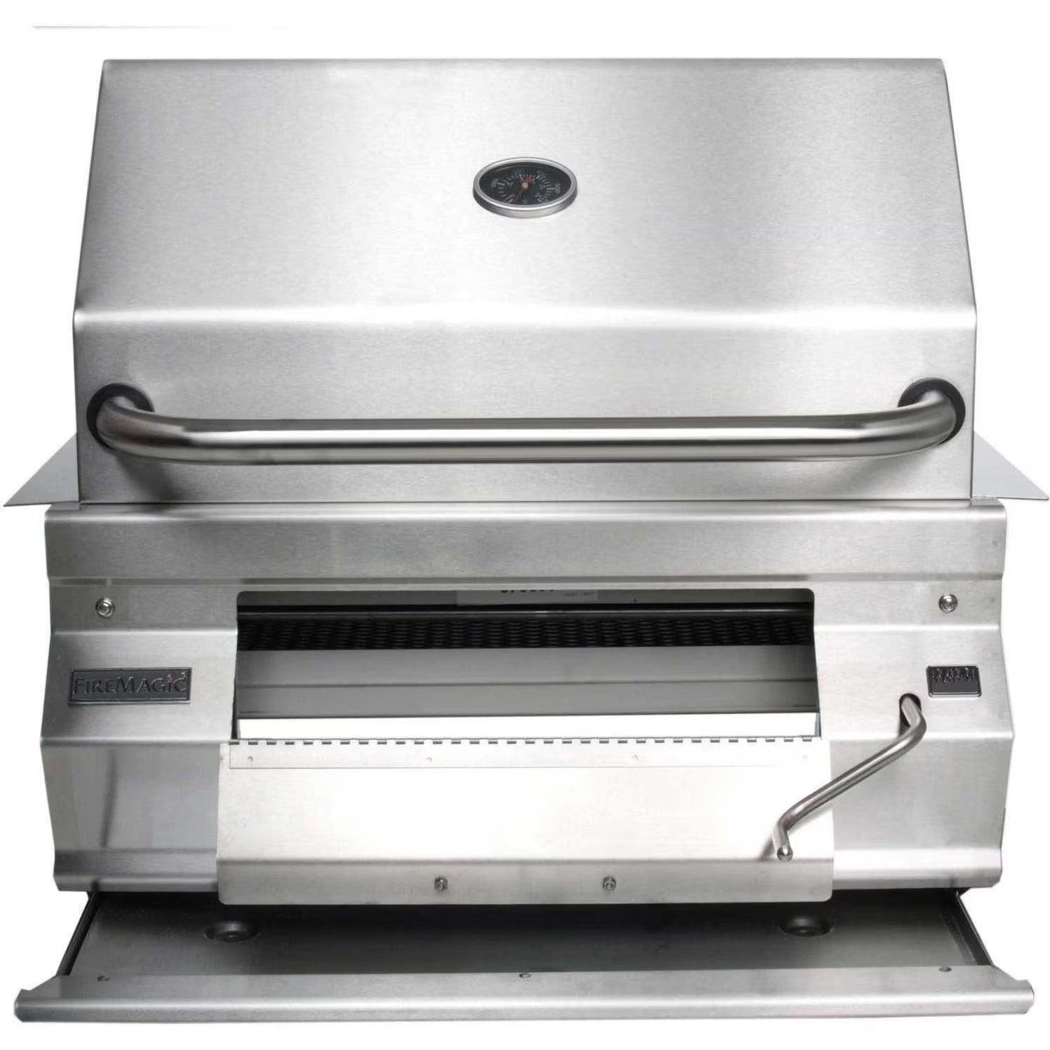 Legacy 30-Inch Built-In Smoker Charcoal Grill Fire Magic