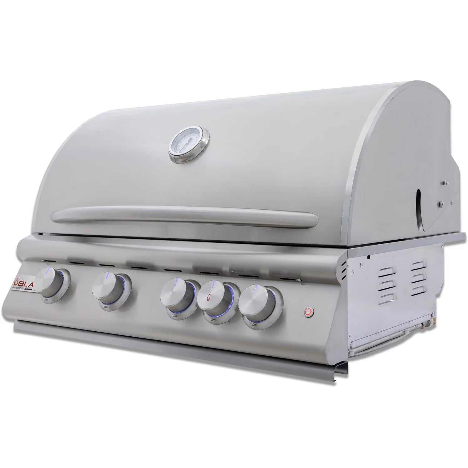 Blaze LTE+ Marine Grade 32-Inch 4-Burner Built-In Grill w/ Lift-Assist Hood & Rear Infrared Burner