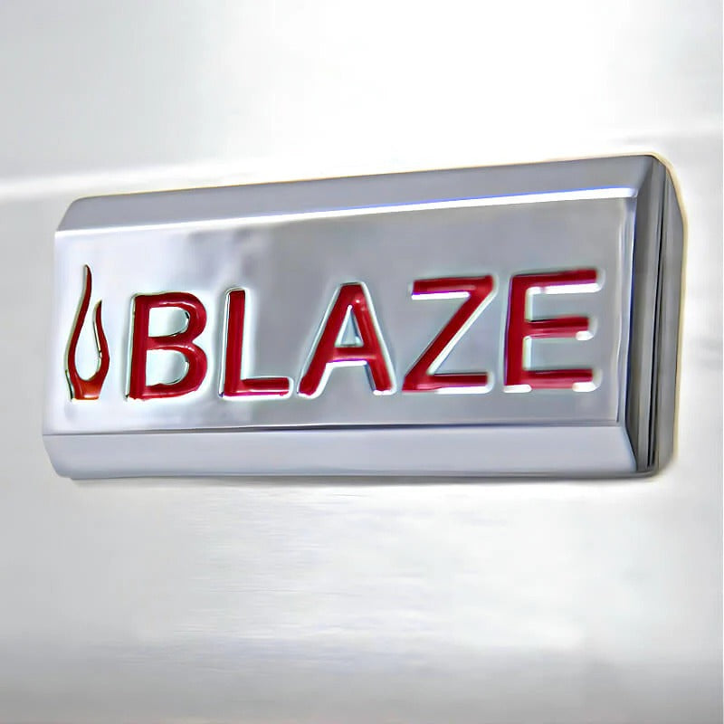 Blaze 32-Inch Stainless Steel Charcoal Grill with Adjustable Charcoal Tray
