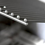 Blaze 32-Inch Stainless Steel Charcoal Grill with Adjustable Charcoal Tray