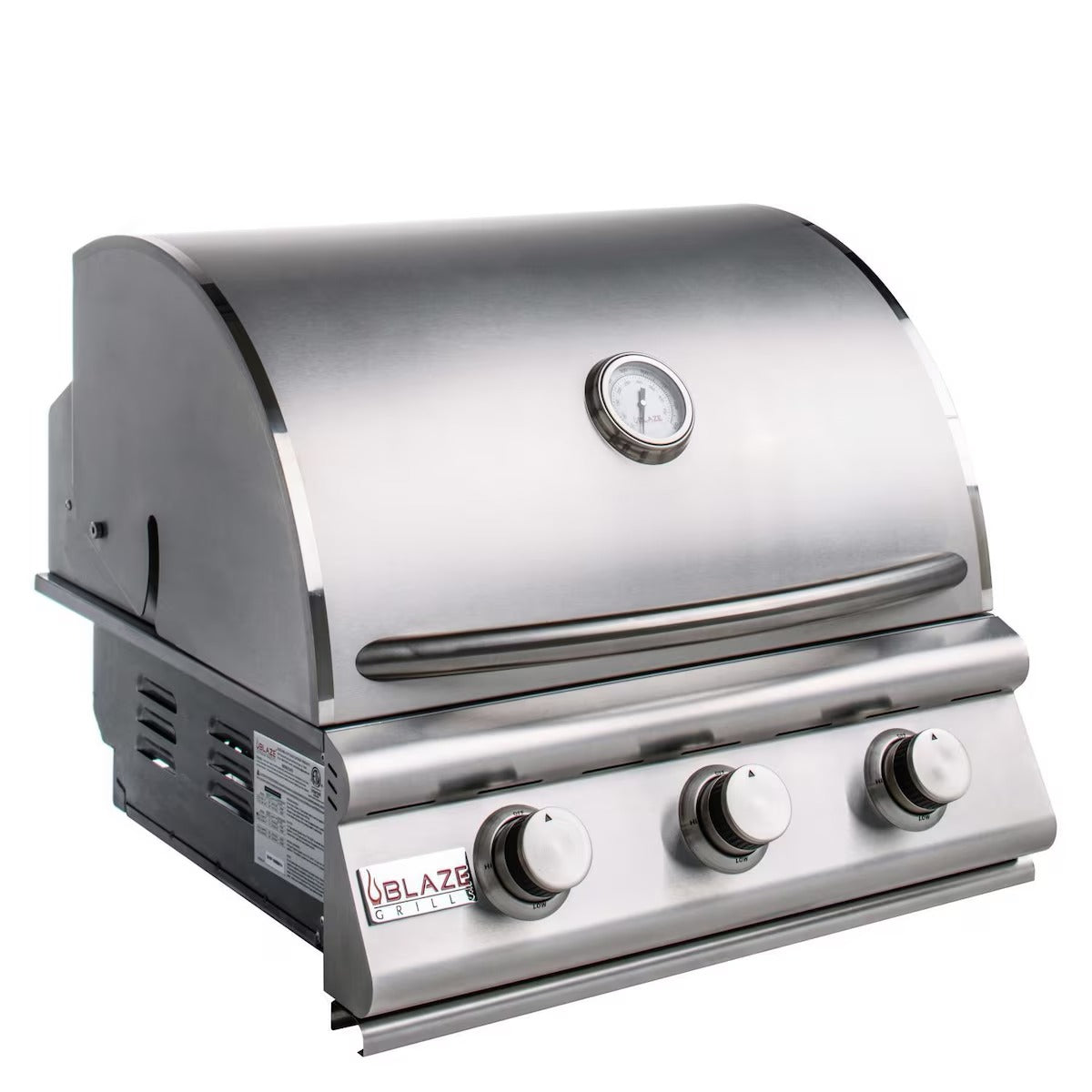 The Legacy Express 5 Ft Island with 25" Blaze LBM Grill & Granite Countertop
