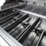 The Legacy Express 5 Ft Island with 25" Blaze LBM Grill & Granite Countertop