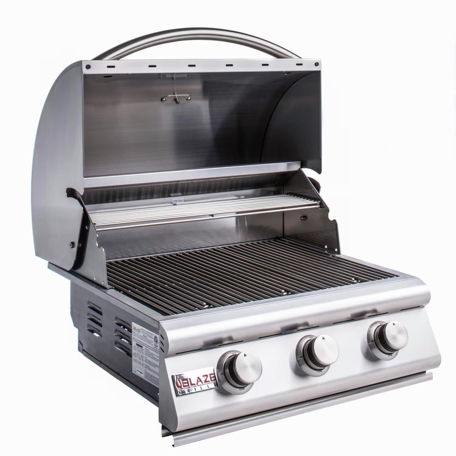 The Legacy Express 5 Ft Island with 25" Blaze LBM Grill & Granite Countertop