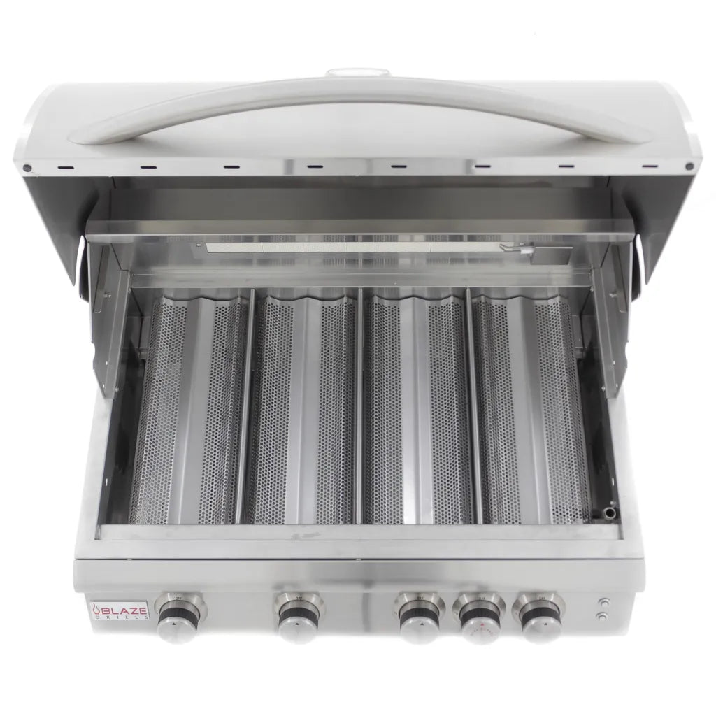 Blaze LTE 32-inch 4-Burner Gas Grill with Rear Infrared Burner