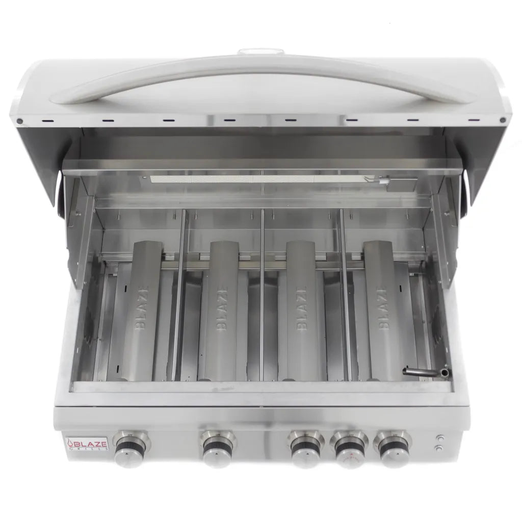 Blaze LTE 32-inch 4-Burner Gas Grill with Rear Infrared Burner