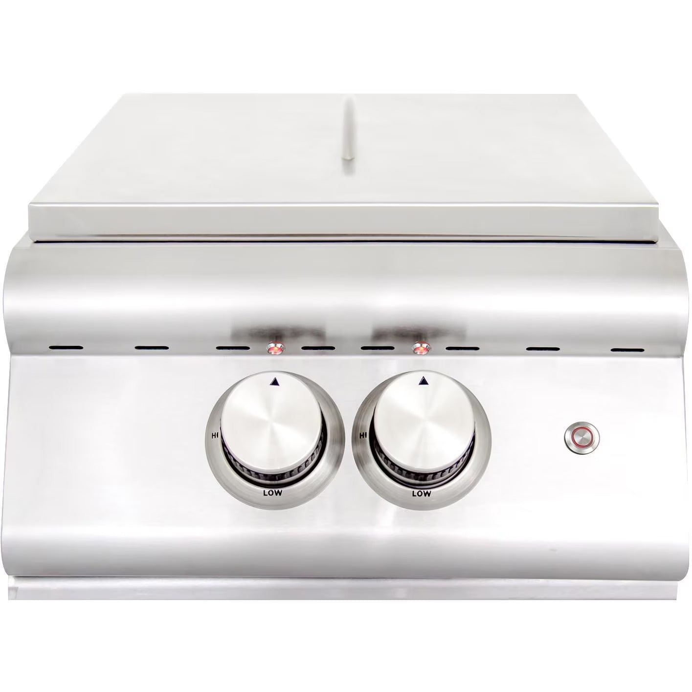 The Monarch U-shaped Bar Island 8 Ft with 32" Blaze Grill, Power Burner, Refrigerator & Granite Countertop