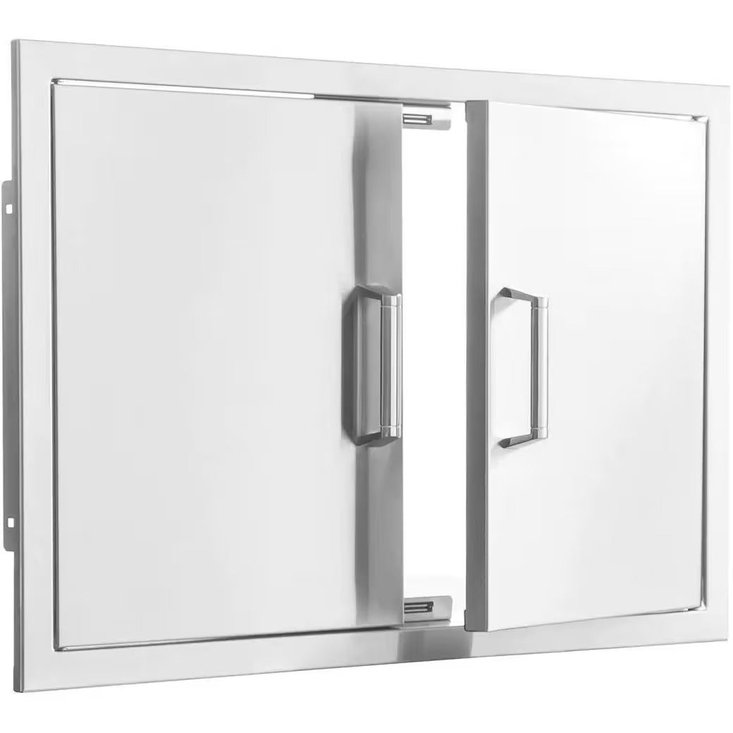 Blaze 40-Inch Stainless Steel Double Access Door with Paper Towel Holder