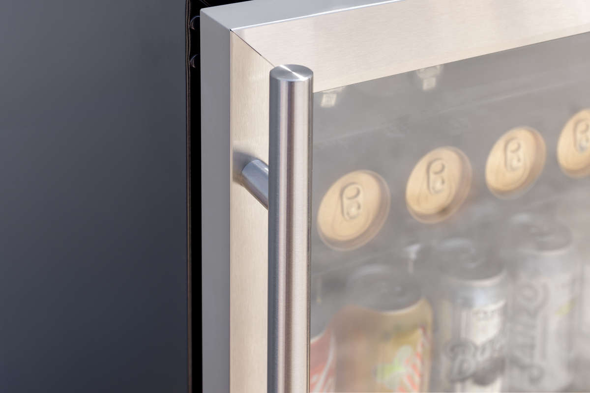TrueFlame 24" Glass Door Outdoor Refrigerator