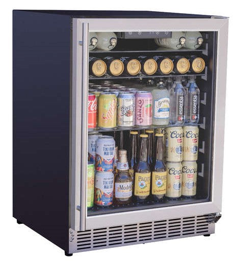 TrueFlame 24" Glass Door Outdoor Refrigerator