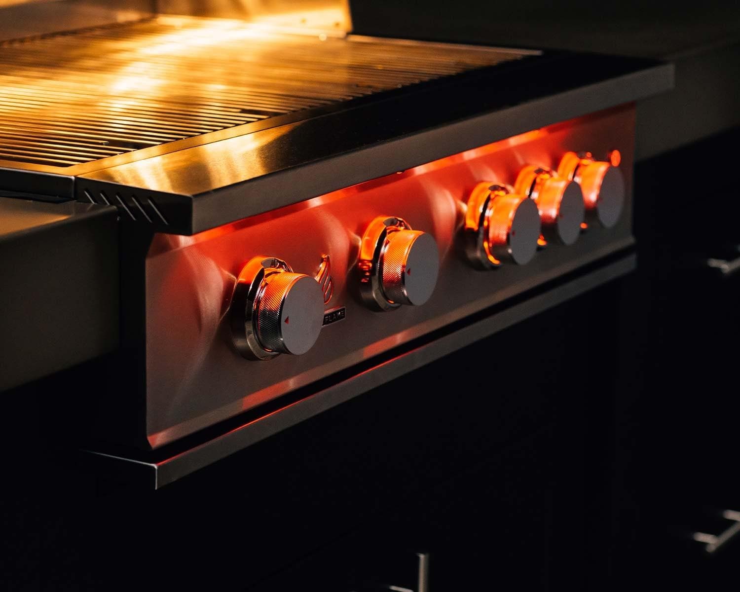 TrueFlame 25-inch 3-Burner Gas Grill