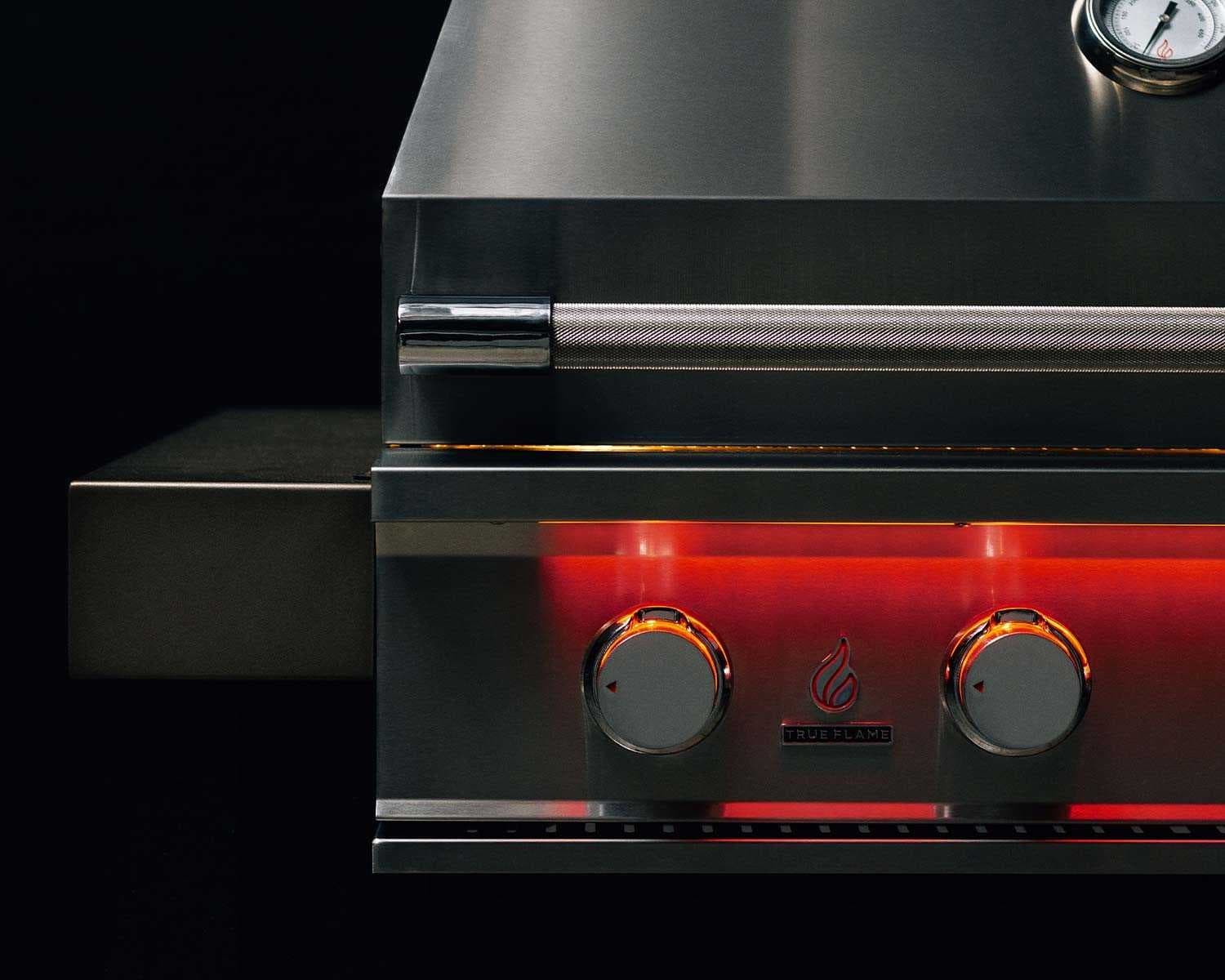TrueFlame 25-inch 3-Burner Gas Grill