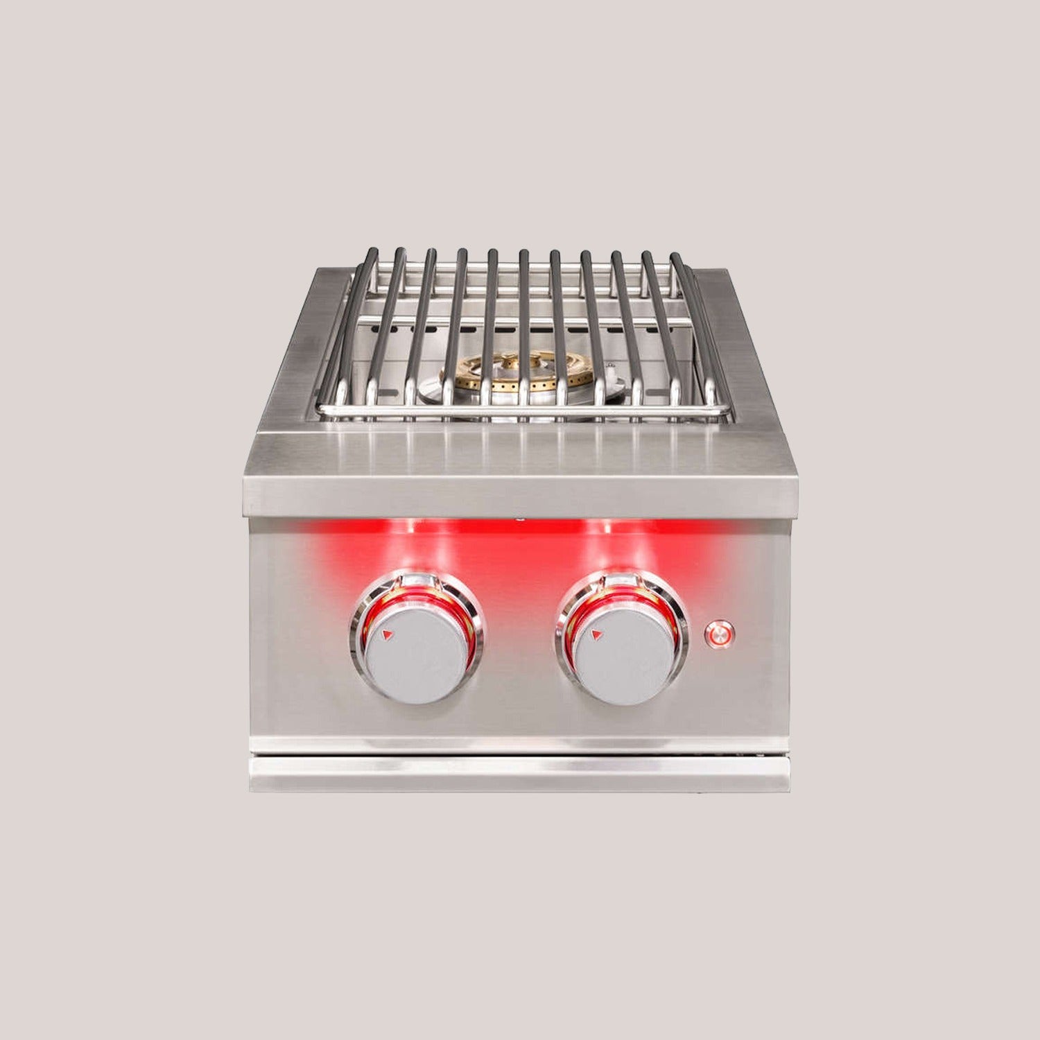 The Parkview 8 Ft Island with 32" TrueFlame Grill, 30" TrueFlame Griddle, Double Drawer Combo & Granite Countertop