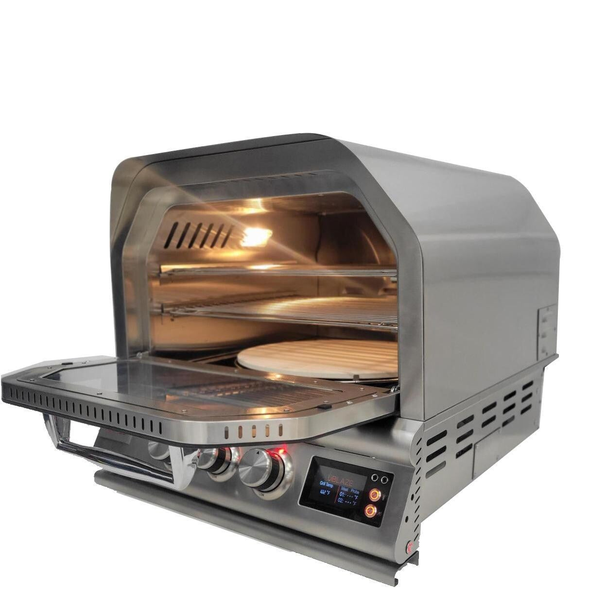 Blaze 26-Inch Built-In Gas Outdoor Oven with Rotisserie