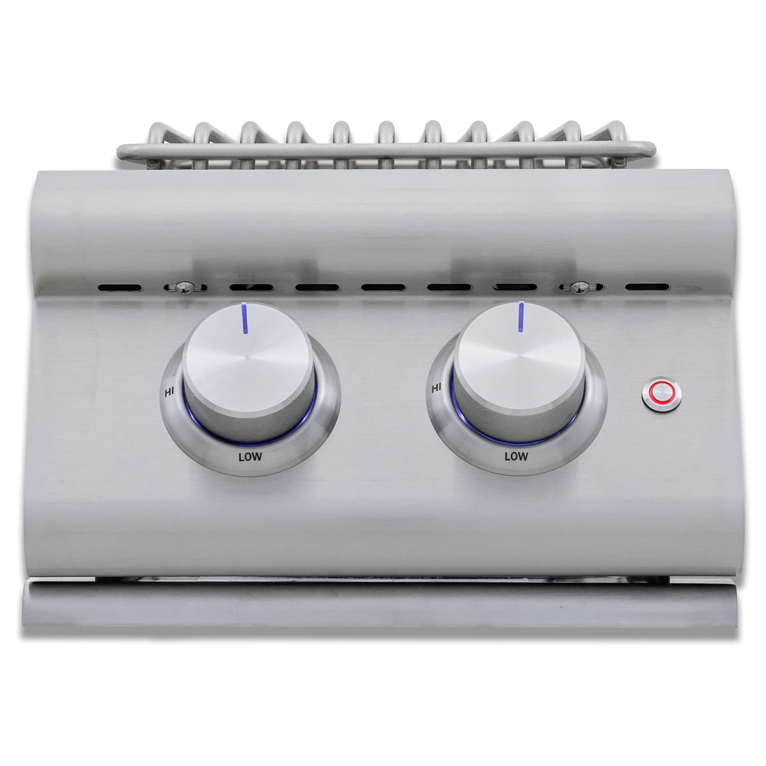 Blaze LTE+ Built-In Stainless Steel Double Side Burner w/ Lid