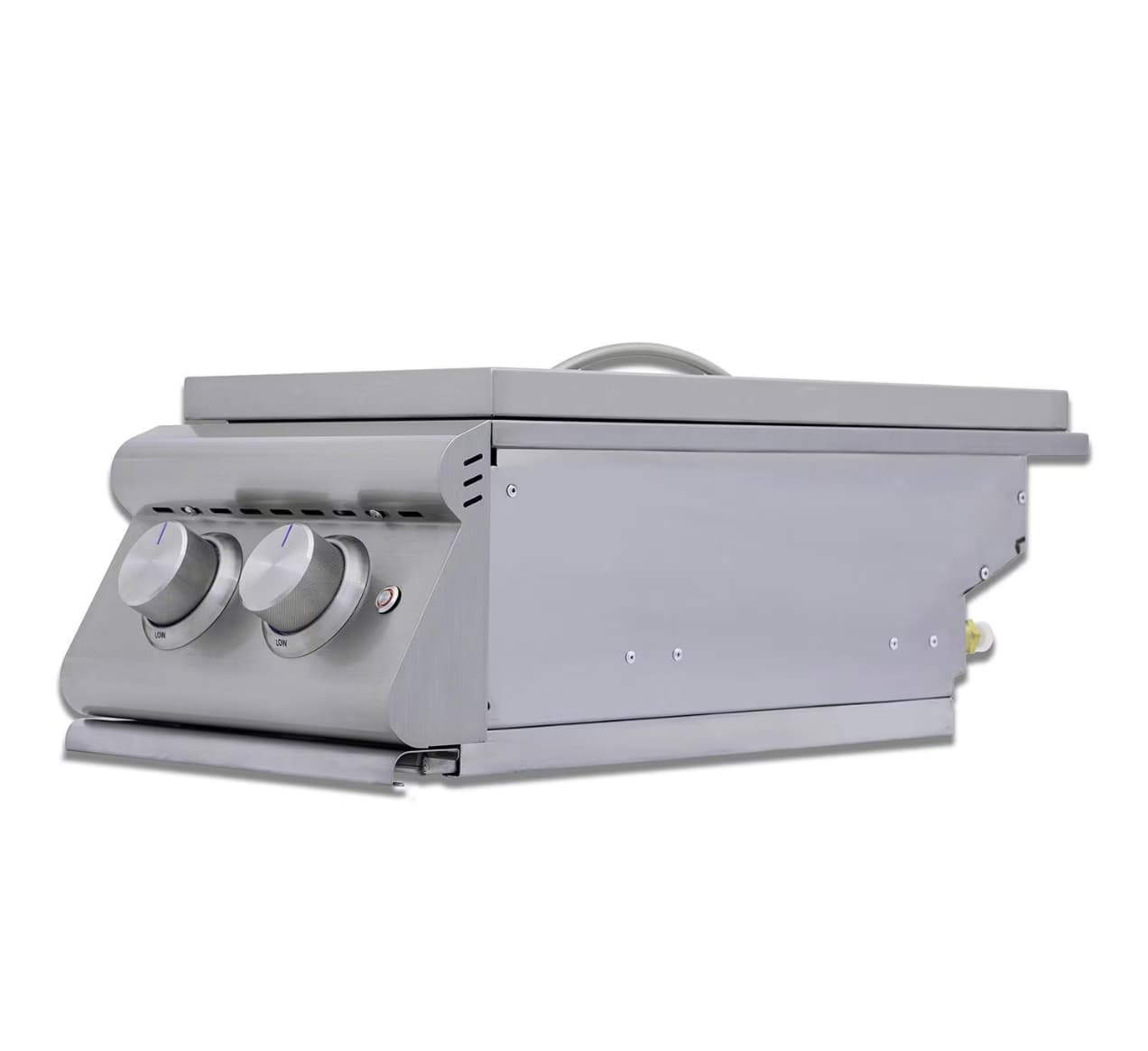 Blaze LTE+ Built-In Stainless Steel Double Side Burner w/ Lid