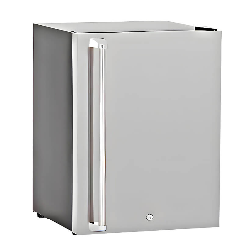 The Professional Shiplap 7.5 Ft with 32" Grill, Waterfall Edge & Refrigerator