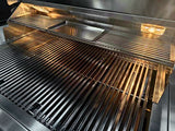 The Oasis 8 Ft with 32" TrueFlame Grill, Refrigerator & Granite Countertop