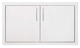The Stonecrest 6 Ft Island with 32" TrueFlame Gas Grill, Refrigerator & Granite Countertop