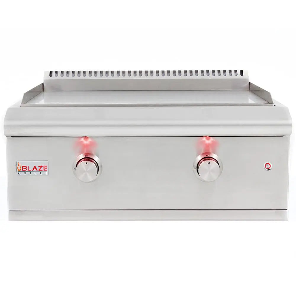 Blaze LTE 30-Inch Gas Griddle with Lights
