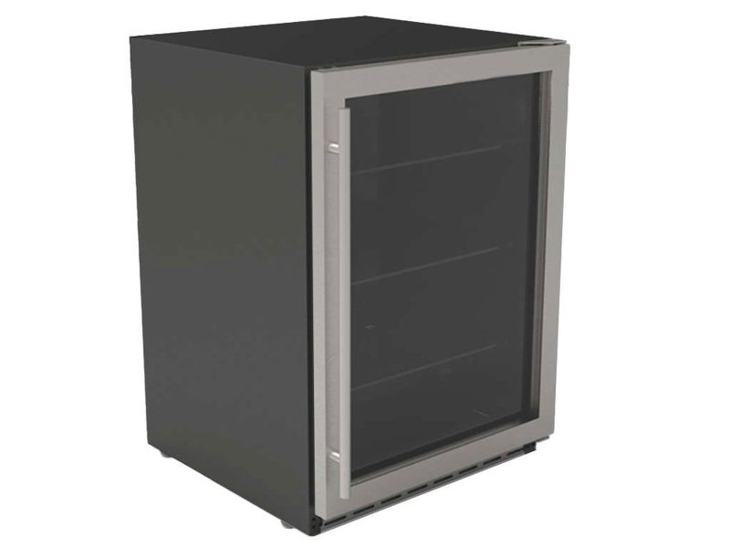 TrueFlame 24" Glass Door Outdoor Refrigerator
